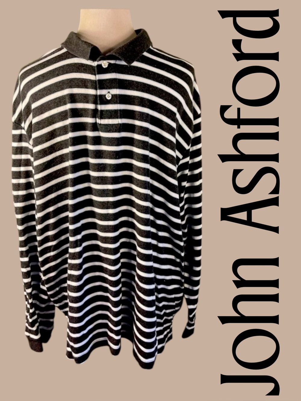 XXL John Ashford long sleeved polo